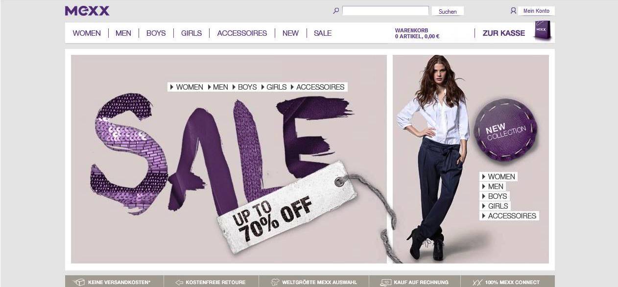 Mexx  online shop